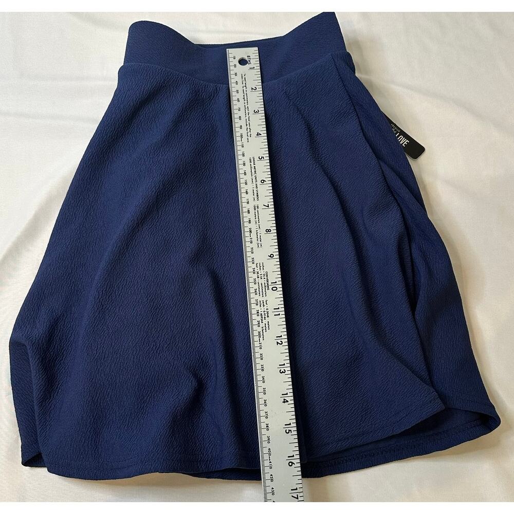 Lock and Love Navy Blue Skater Tennis Pickleball Skort Mini Skort Size 3x - Picture 7 of 7